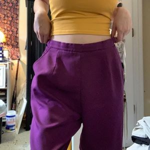 BOMB ASS PURPLE PANTS!